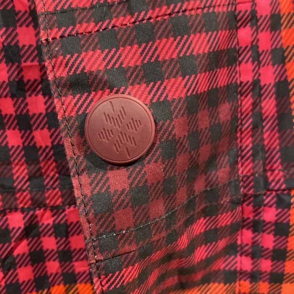 Burton Dry Ride Plaid Snowboard Ski Jacket Sm - Picture 6 of 10